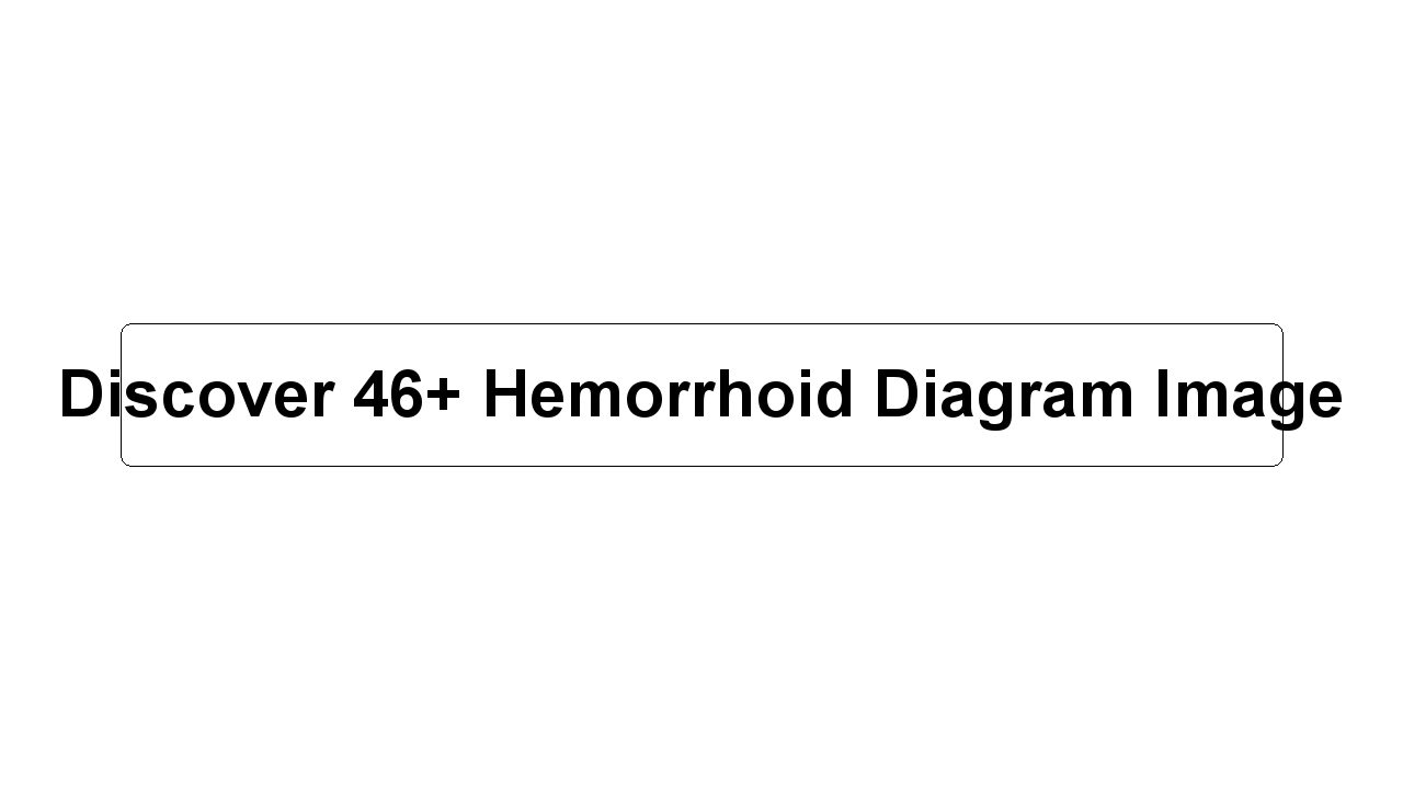 Discover 46+ Hemorrhoid Diagram Image