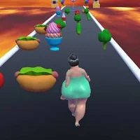 Fat Girl Run Girl Running Game MOD APK