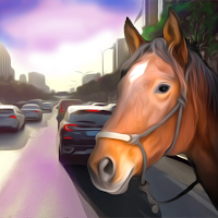 Horse Riding in Traffic MOD APK